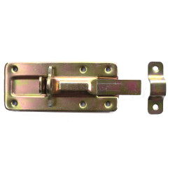 Rígeľ univerzálny 80mm, žltý zinok Rígeľ univerzálny 80mm, žltý zinok